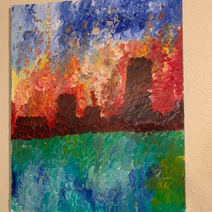 Burning City