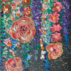 Fleurs acryliques