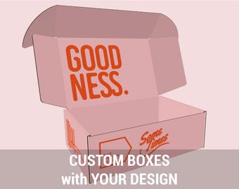 Custom Logo Mailer Box- Eco-Friendly Packaging- Pack of 25