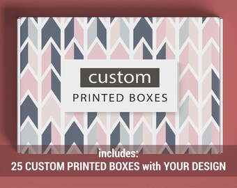 Custom Printed Subscription Box (Pack Of 25 Boxes) Real Estate, Financial, Law, Tax