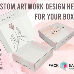 Custom artwork designed for your boxes and subscription mailers, we make it easy