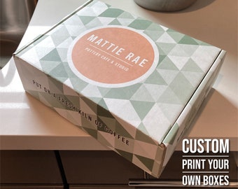 Custom Printed Shipping Boxes for Small Business (Pack of 25)