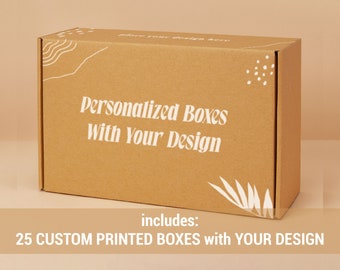 Cheap Custom Boxes (Pack Of 25 Boxes) Self Care, Aesthetics, Beauty, Wig, Product Box