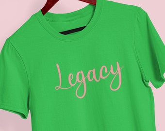 PINK and GREEN LEGACY T-Shirt | Pretty Girl
