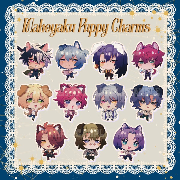 PREORDER 2” Promise of Wizard (Mahoyaku) Puppy Charms