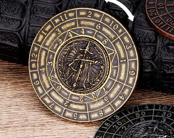 Dadi rotanti in metallo: set di dadi 7 in 1 Fidget DND, regali per maghi, ladri, lottatori e giocatori