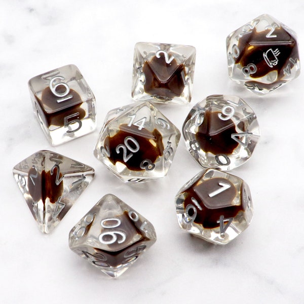 Dnd Dice Coffee Bean Etsy