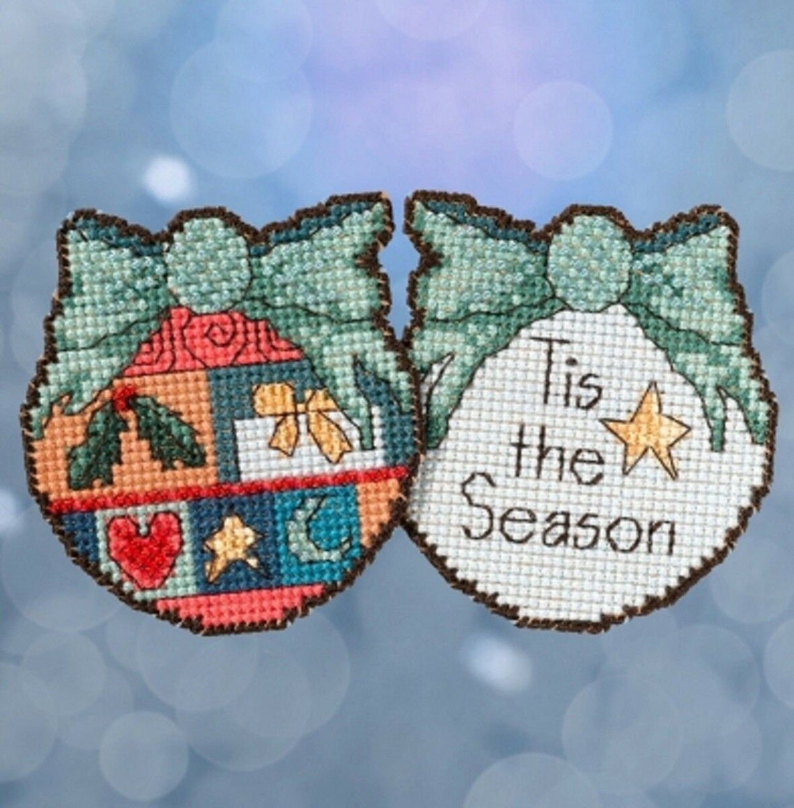 Tis the Season Mill Hill Sticks Cross Stitch Kit Etsy