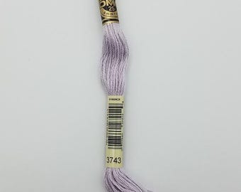 DMC 3743 - 6-Strand Floss - Antique Violet Very Light