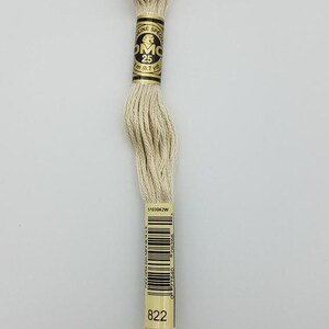 DMC 822 - 6-Strand Floss - Beige Gray Light