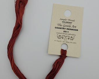 Country Redwood - Gentle Art Sampler Hand-Dyed Floss - 0511