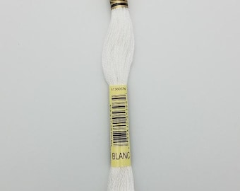 DMC WHITE - 6-Strand Floss - White