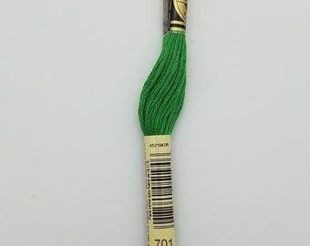 DMC 701 - 6-Strand Floss - Green Light