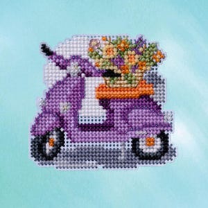 Scooter - Mill Hill Spring Bouquet - Cross Stitch Kit