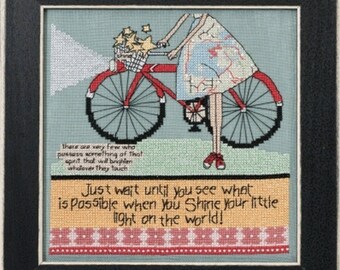 Let Your Light Shine - Curly Girl - Mill Hill - Cross Stitch Kit - CG30-1612