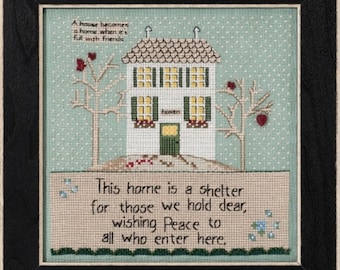 Home is a Shelter - Curly Girl - Mill Hill - Cross Stitch Kit - CG30-2013