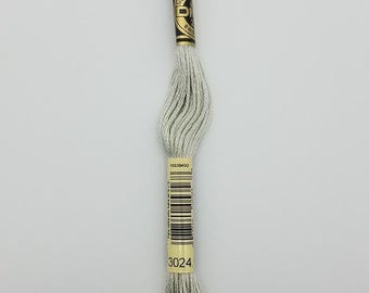 DMC 3024 - 6-Strand Floss - Brown Gray Very Light