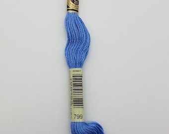 DMC 799 - 6-Strand Floss - Delft Blue Medium