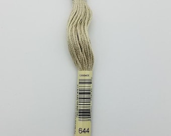 DMC 644 - 6-Strand Floss - Beige Gray Medium