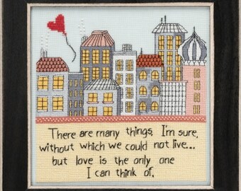 Love is the Only One - Curly Girl - Mill Hill - Cross Stitch Kit - CG30-1914