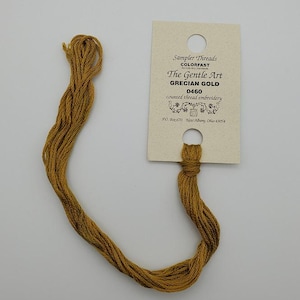 Grecian Gold - Gentle Art Sampler Hand-Dyed Floss - 0460