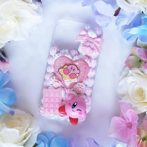 Whipped cream and lilac syrup decoden  Girly phone cases, Diy phone case,  Decoden phone case