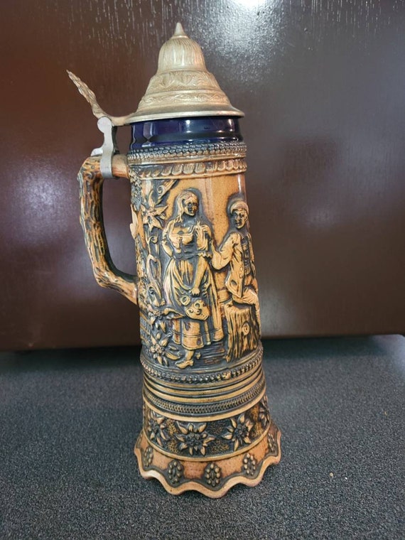 German Beer Stein. Made by Gerz a W German Producer. Etsy