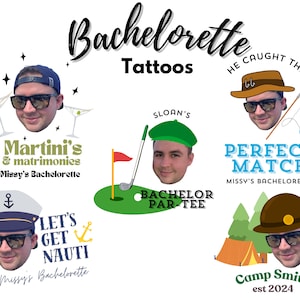 Bachelorette Party Tattoos, Custom Tattoos, Party Tattoo, Temporary Tattoos, Party Favor, Funny Bachelorette Gifts, Bride Gift