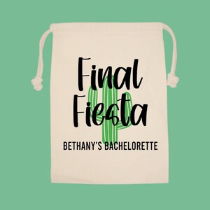 Fiesta Bachelorette , Final Fiesta , Hangover Bag , Bachelorette Party Favor , Fiesta Themed Bachelorette , Recovery Kit, Bachelor Party