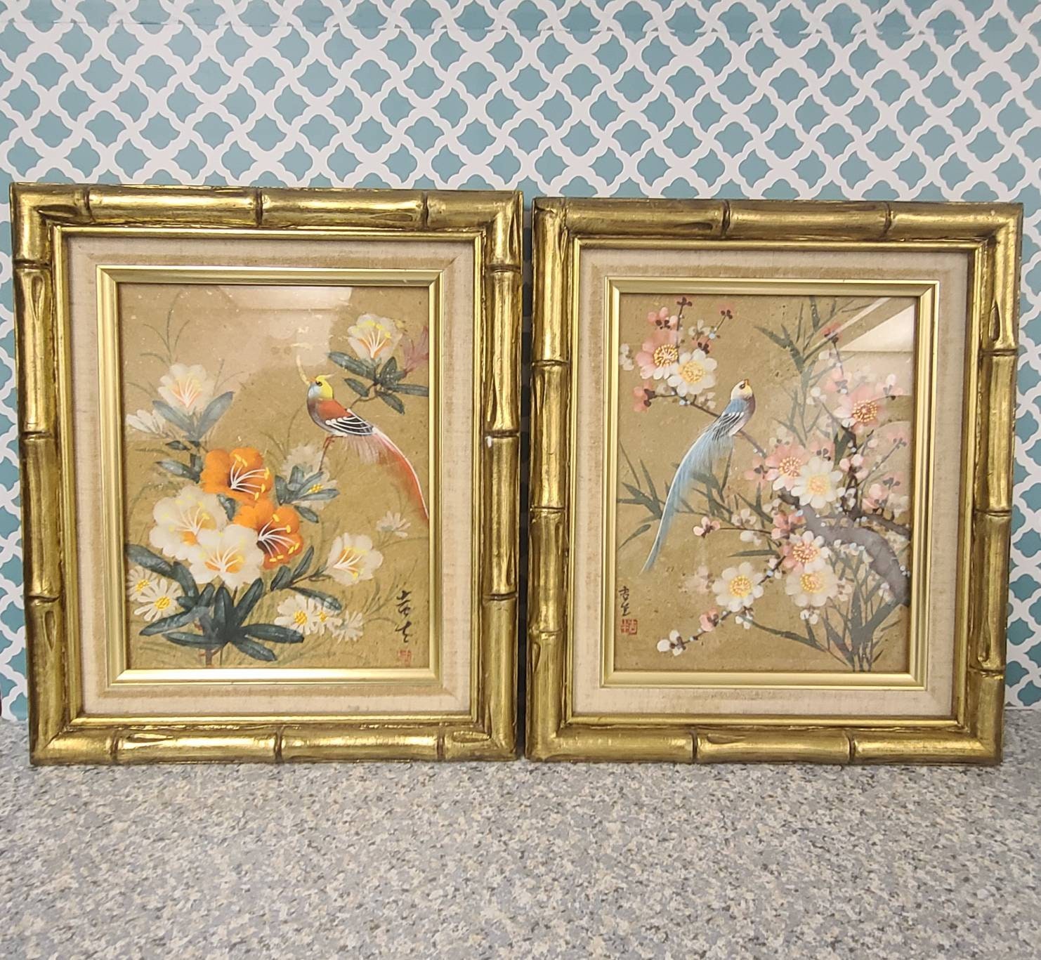 Framed Bird Prints | Etsy