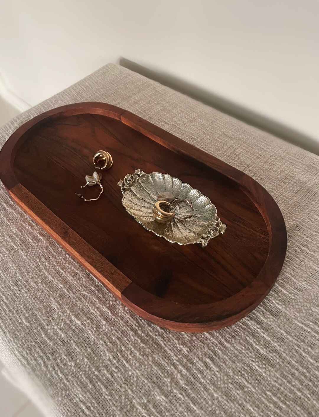 Vintage Ring Dish Jewellery Holder Etsy