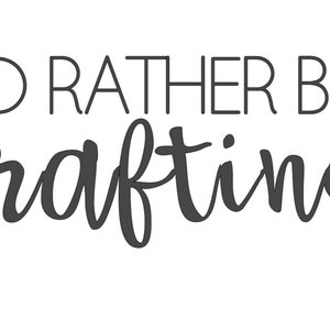 I&#39;d Rather Be Crafting SVG