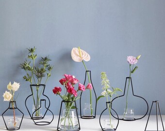 Vazen Huis New Contemporary Modern Abstract Picasso Face White Oval Bud Flower Vase Dailyjfk Com