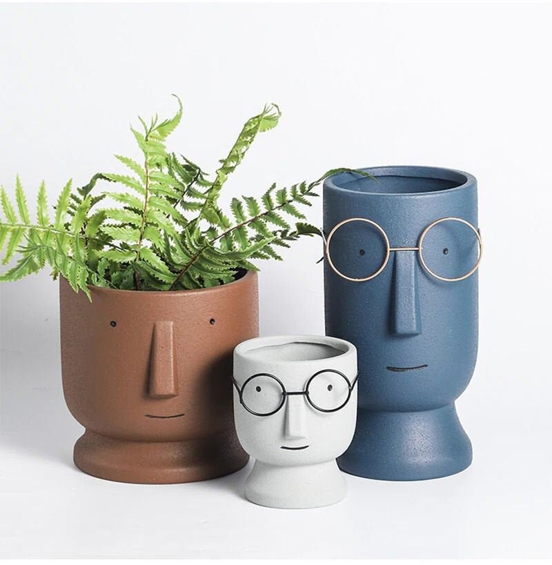 Craft Supplies & Tools Family Gift Doctor Planter Ceramic Planter Gift