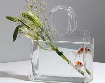 Modern Acrylic Vase Decorative Bottles Wedding Gift Vases Flower Arrangements Floral Container for Office Decoration in Arch Modern Acrylic Vase Decorative Bottles Wedding Gift Vases Flower Arrangements Floral Container for Office Decoration in Arch