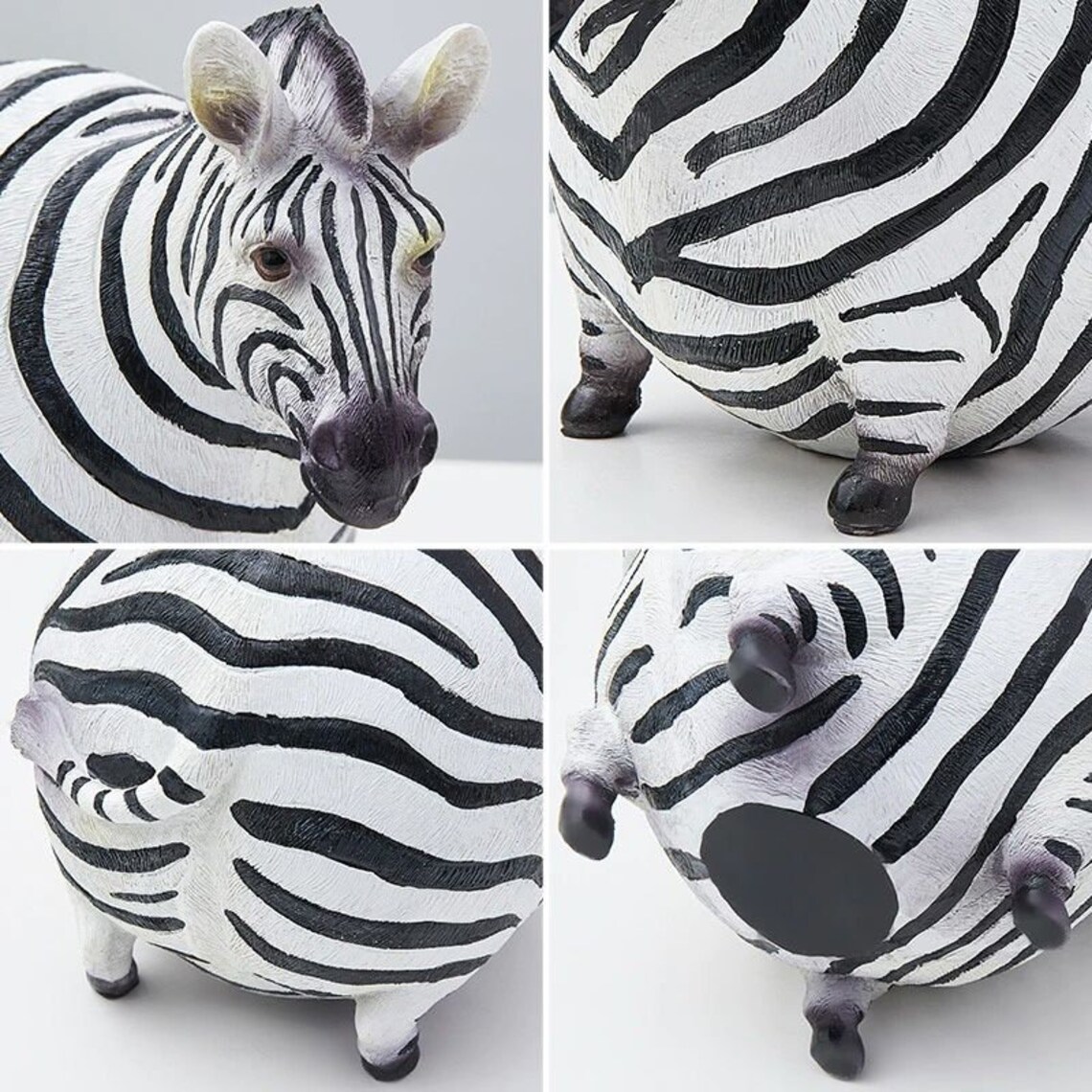 zebra figurines for home