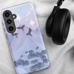 Bat Boys Velairs Tough case for Samsung, Sarah J Maas Bookish Phone Case, Samsung Galaxy, SJM Night Court, Fantasy Bookish Merch