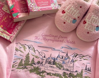 Felpa OUABH Magnificent North, merchandising ufficiale del libro Stephanie Garber, Little Fox and Jacks