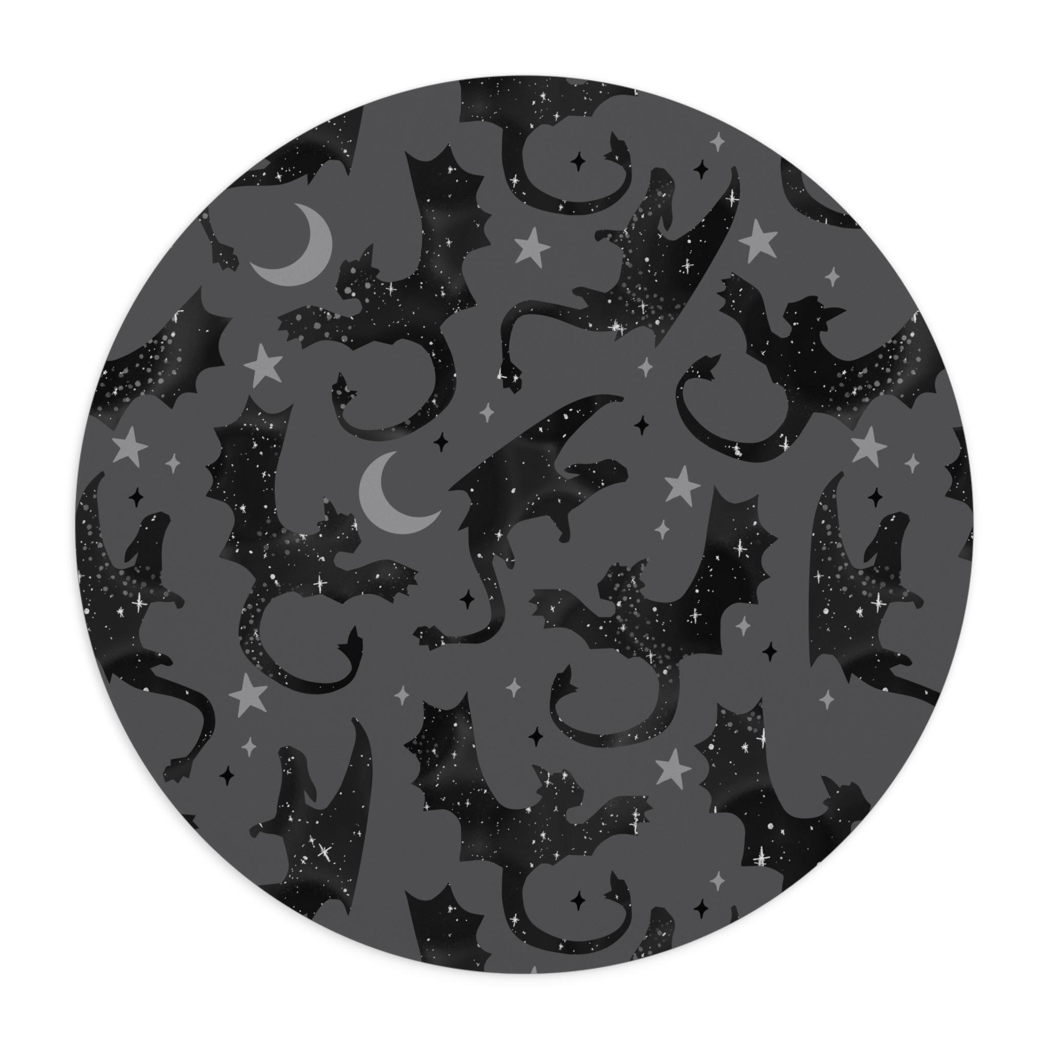 ドラゴンライダーファンタジーマウスパッド、本好きのオフィススペース