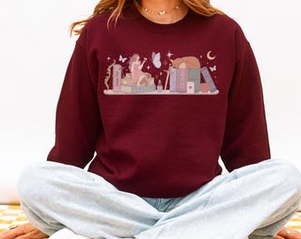 Little Fox Gildan Crewneck Sweatshirt, Evangeline Fox OUABH Merch, Stephanie Garber Officially Licensed, Fantasy Romance Book Reader Gift