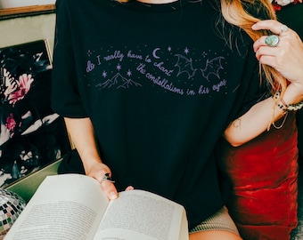 High Infidelity ACOTAR x Swift Crossover Tshirt | Rhys Midnights Era Shirt | bookish Taylor SJM Fan | Highlord Night Court Fantasy Reader