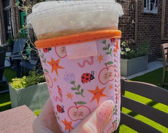Silly Garden Iced Coffee Sleeve