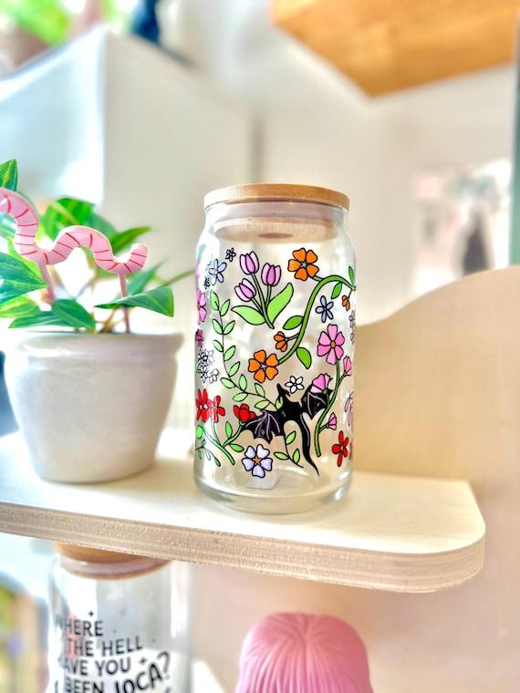 Abraxos & Wildflowers SJM アイスコーヒーグラス、TOGファンギフト