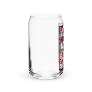 Smut Reader Tarot Iced Coffee Glass with Lid and Straw, Spicy Book Lover Cup, Reader Christmas Gifts, Dark Romance