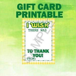 DOWNLOAD INSTANTÂNEO, Apreciação do Professor, Gostaria que houvesse "Subway" para agradecer! Cartão-presente Subway para impressão,