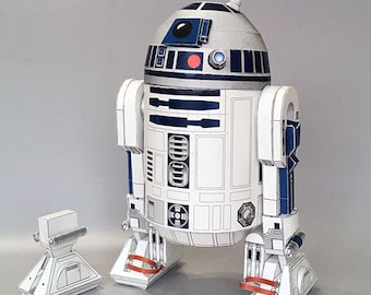 Details about   Skywalker Robot R2-D2 Movie Craft Model 3D Paper Model DIY Assembled .zh