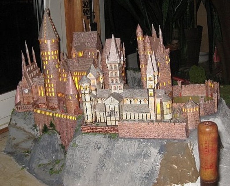 Hogwarts Castle Harry Potter DIY 3D Papercraft Templates PDF | Etsy
