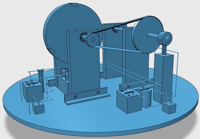 Motor Free Energy Generator Bedini 3D Model DIY Plans Etsy