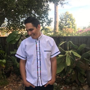 Mexican Guayabera White