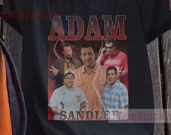 T-shirt Adam Sandler 'Whats Your Name' En Coton - Coupe Unisexe Du S Au 5XL